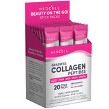 NeoCell Collagen Peptides: paquetes de palitos sin sabor para uso diario de belleza.