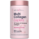 NeoCell Multi Colágeno Péptidos en botella para uso diario y apoyo a cabello, piel y uñas.
