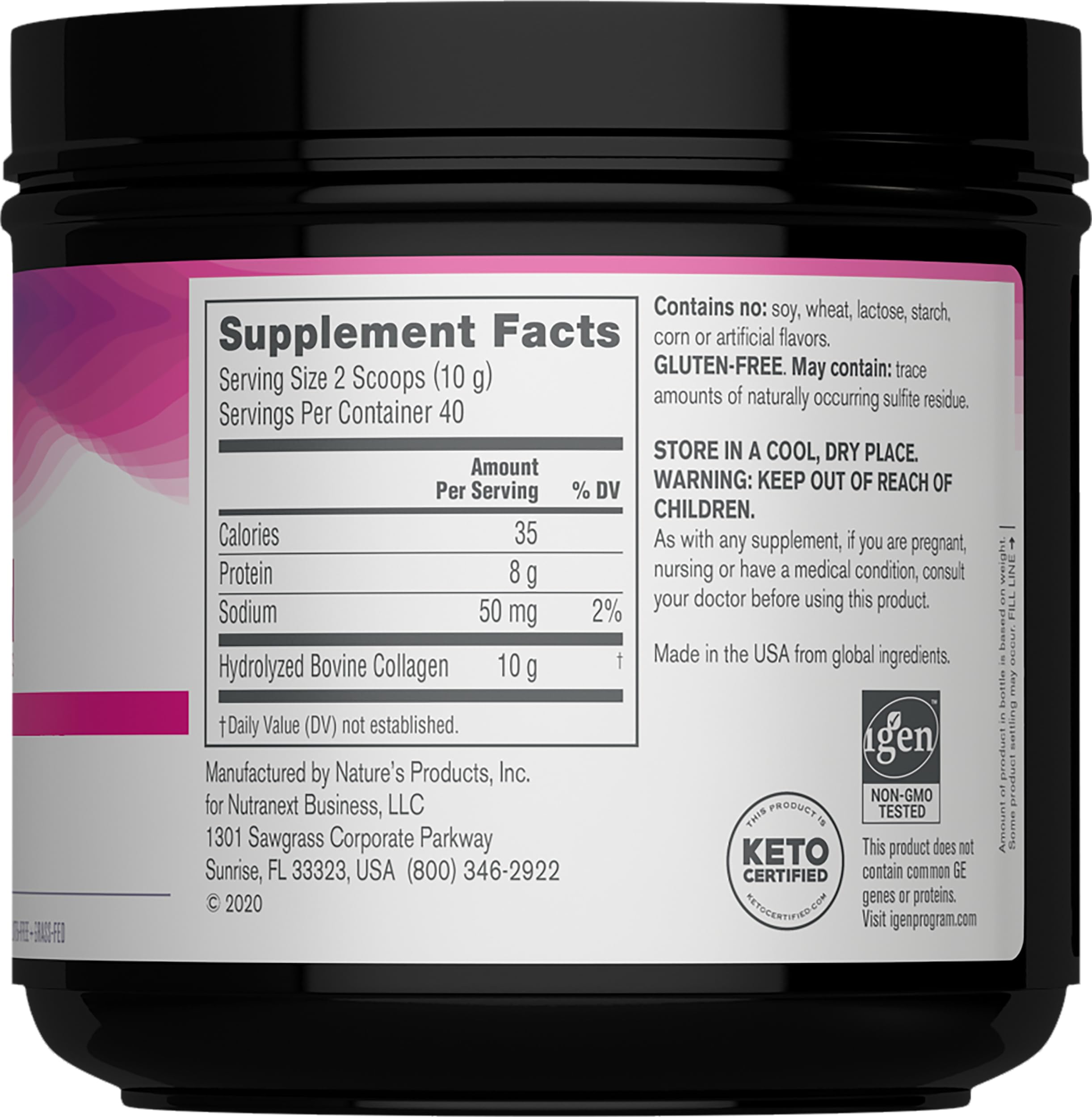 NeoCell Peptidos de Colageno Super disolucion en bebida para piel y uñas