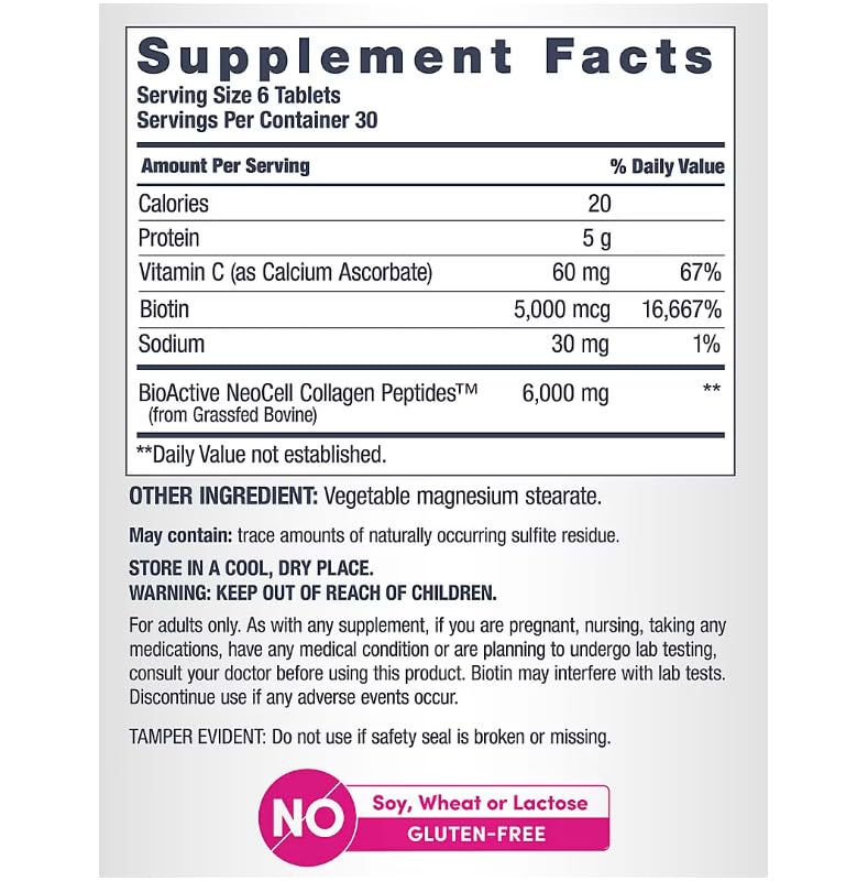 NeoCell Super Collagen + C toma diaria para rutina de cuidado personal.