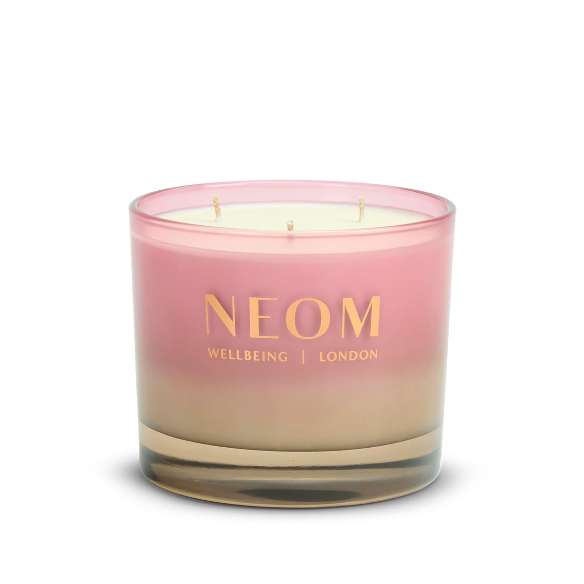 Neom Sparkling Joy: vela con cera derivada naturalmente y fragancias 100% naturales.