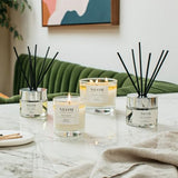 Ambiente de aromaterapia NEOM en el hogar y su fragancia envolvente