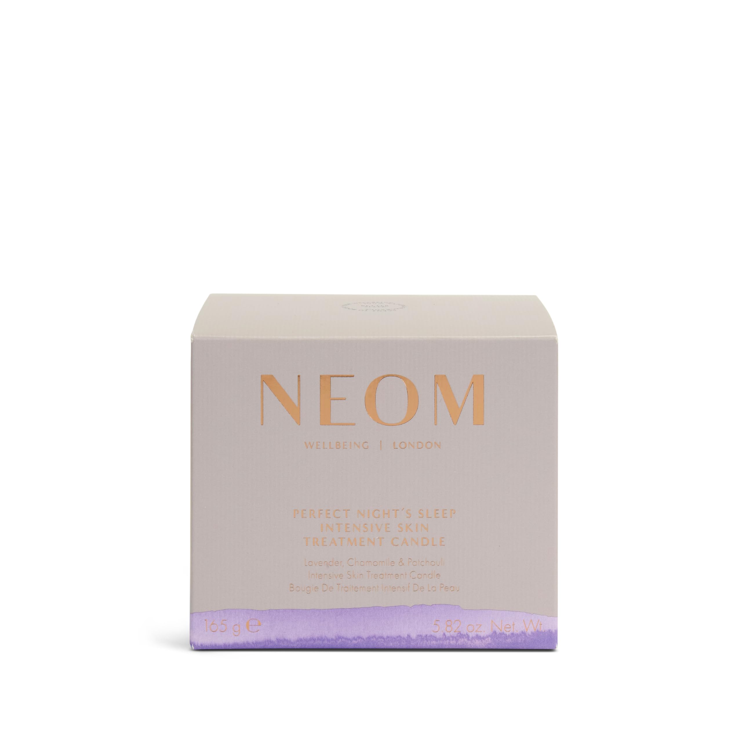Neom hidratacion-piel: vela que nutre la piel y promueve suavidad nocturna