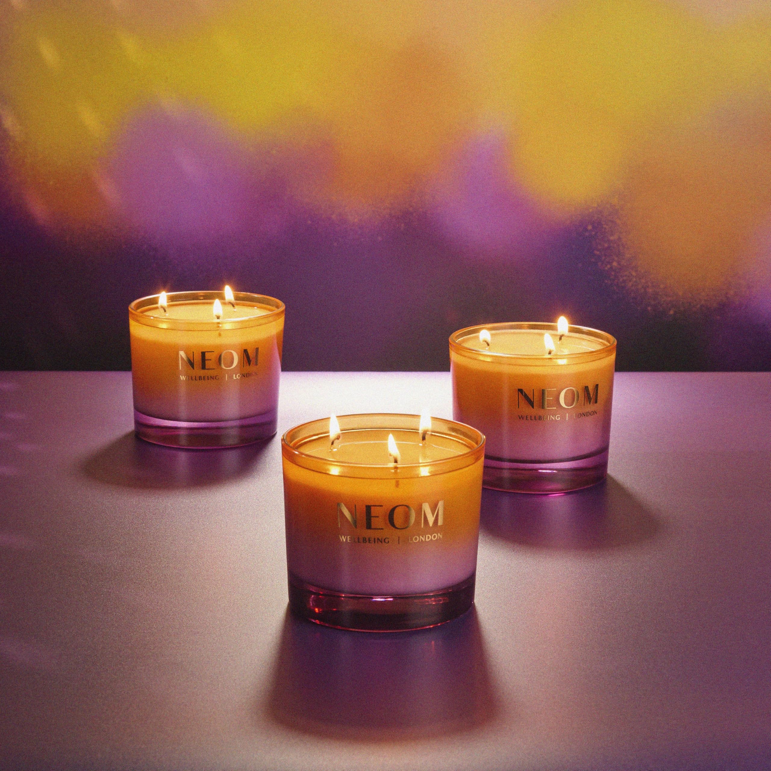 NEOM vela regalo de lujo para ocasiones especiales.