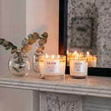 Ritual de aromaterapia en casa con fragancia NEOM.