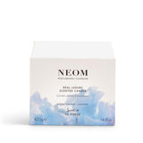 Vela NEOM de larga duración para sesiones de relajación.