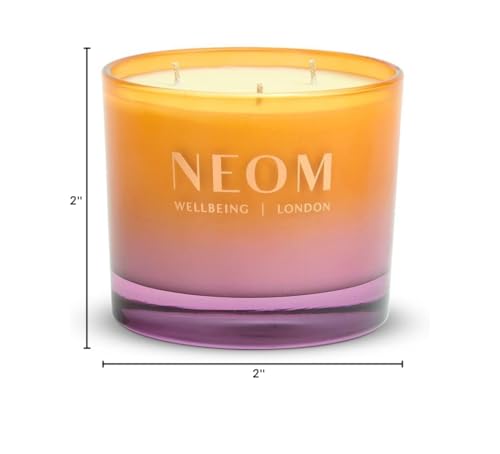 NEOM vela uso recomendado: quemar entre 2 y 4 horas para mejores resultados.
