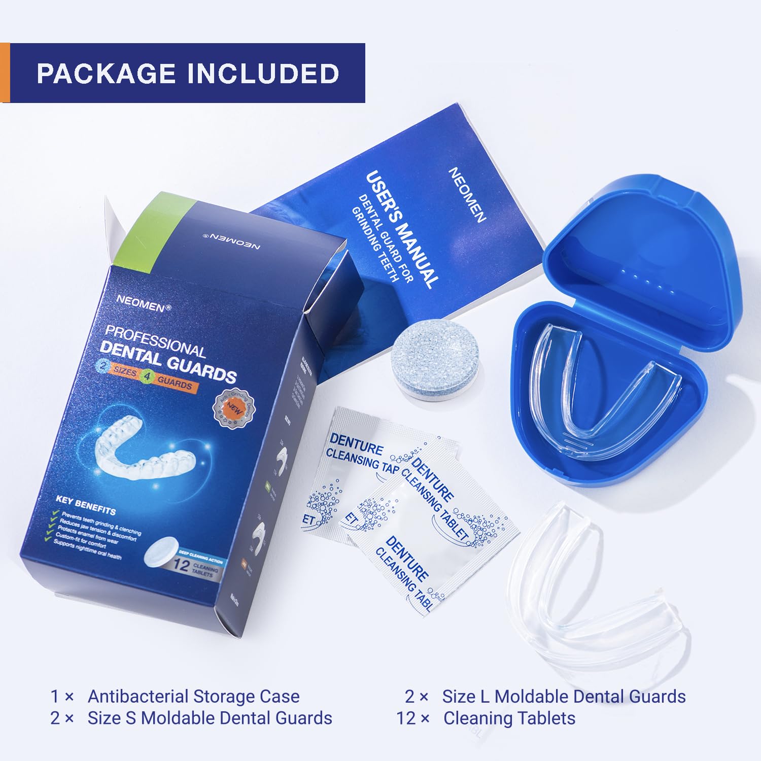 Caja de protección NEOMEN mantiene segura la guardia dental.