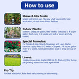 Neptune's Harvest fertilizante liquido para plantas de interior y exterior