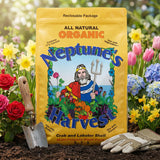 Neptunes Harvest uso en huerta y cesped para un crecimiento más saludable
