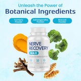 Nerve Recovery Max, ácido alfa lipoico para apoyo antioxidante.