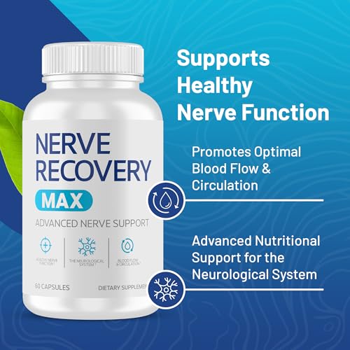 Nerve Recovery Max: cápsulas en mano, toma diaria cómoda