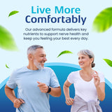 Nerve Recovery Max, ingredientes clave destacados en la fórmula.