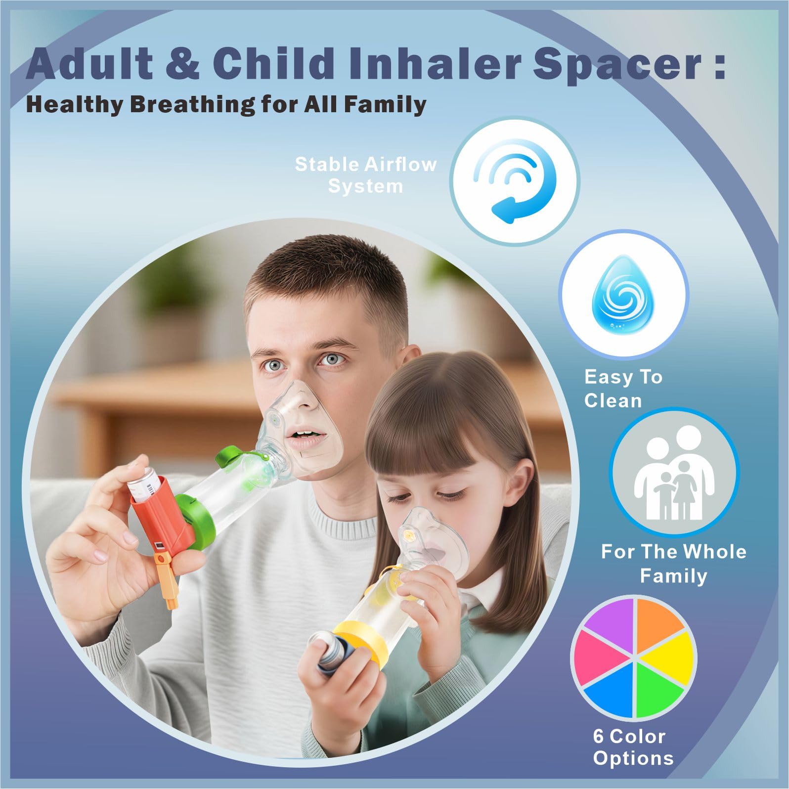 NESSI OTC Spacer almohadilla de silicona suave mejora el ajuste facial