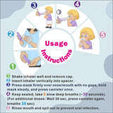 NESSI OTC Spacer para todas las edades, ideal para uso en casa