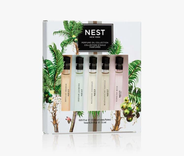 Nest New York, muestra 1: aceite perfume concentrado para probar en la piel
