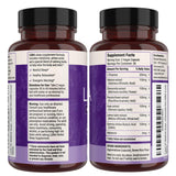 Nested Naturals Luna mesa de noche: suplemento vegano para un descanso más sereno.