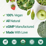 Desayuno rápido con Nested Naturals Super Greens, batido nutritivo para comenzar el día.
