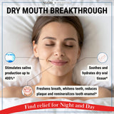 NeuOra Dry Mouth TR MicroTabs diseño discreto para uso nocturno