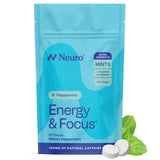 Neuro menta en blister para energía limpia y enfoque