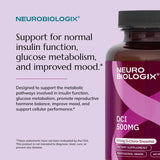 Frasco de Neurobiologix D-Chiro Inositol en mesa, muestra de calidad