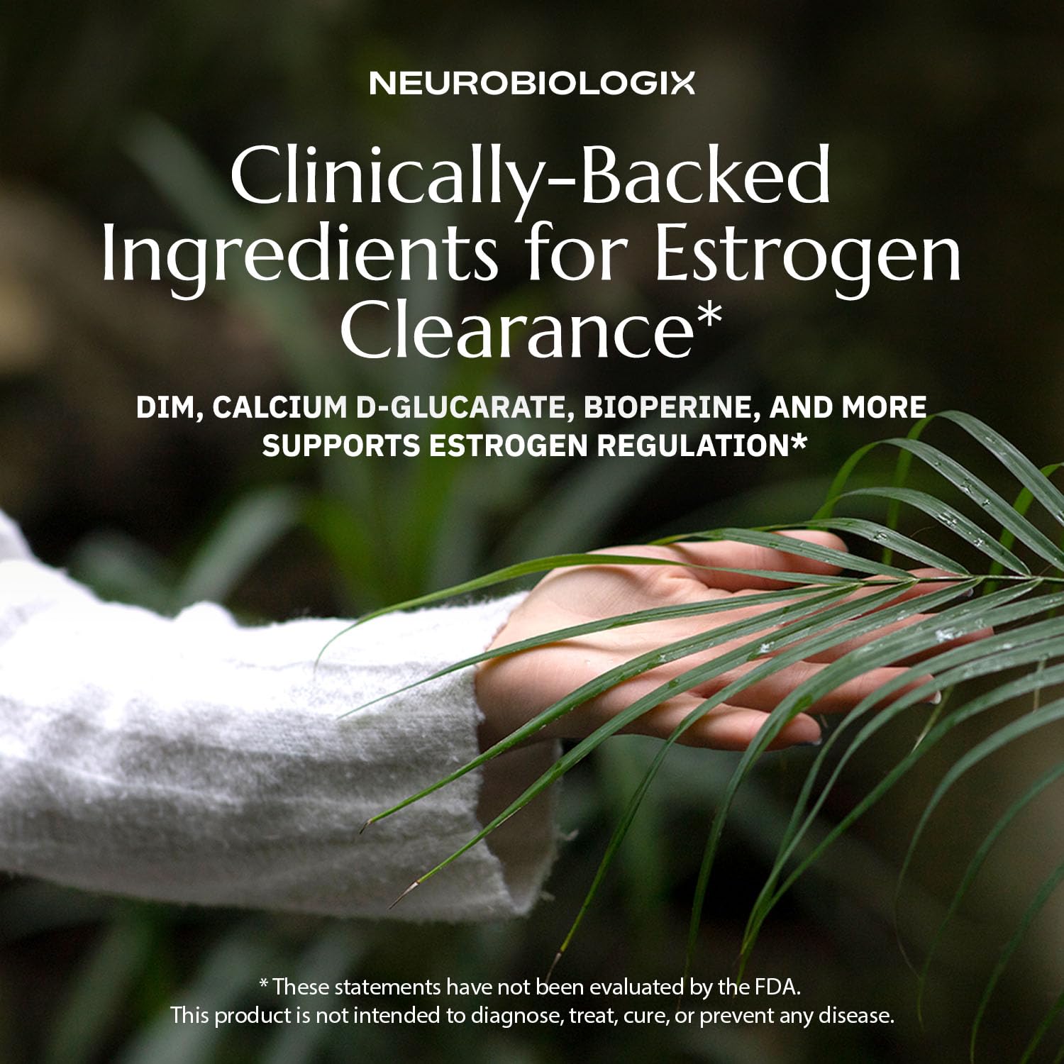 Neurobiologix DIM Pro: cápsulas en mano, ingesta diaria fácil