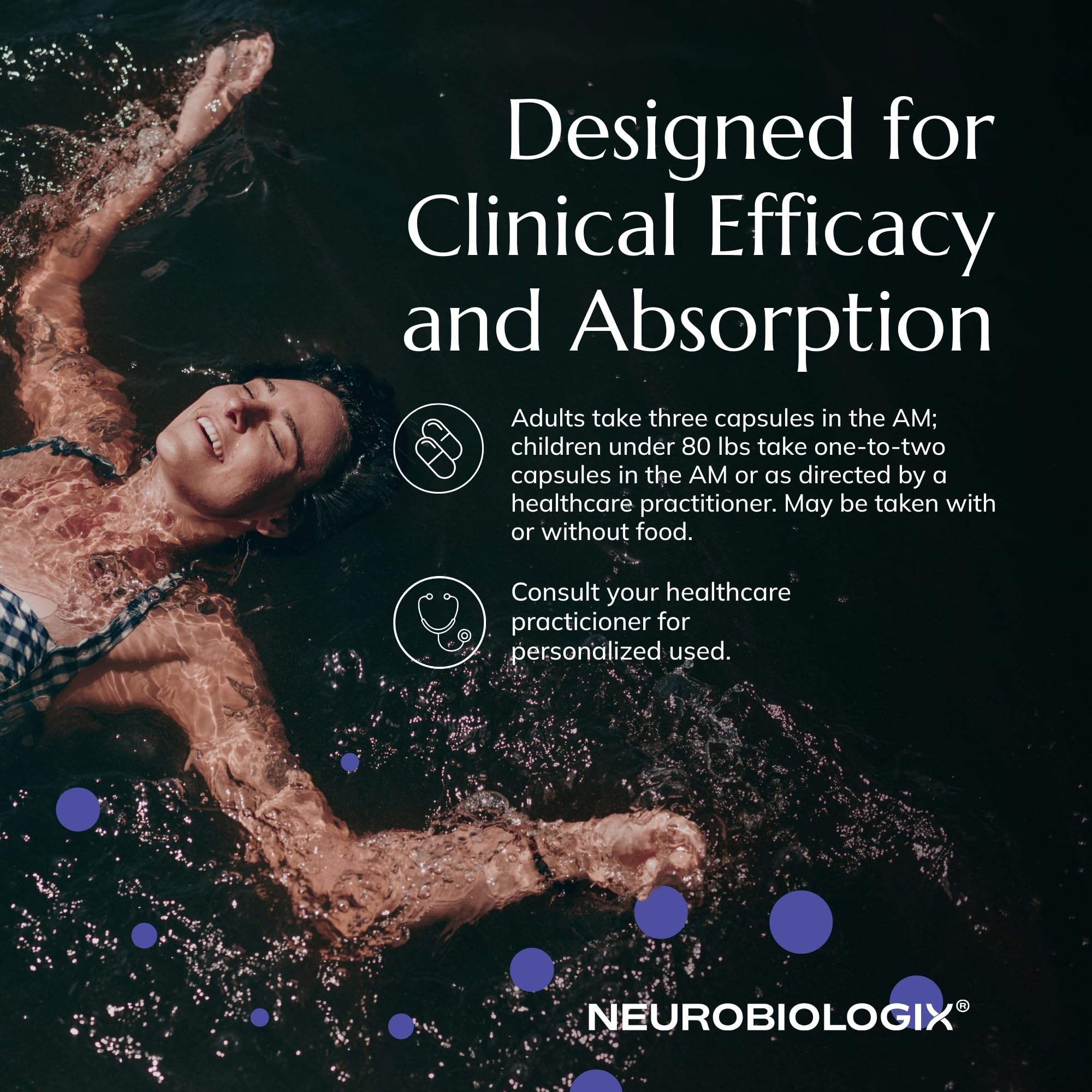 Neurobiologix Full Focus niacina vitamina B3 para metabolismo cerebral.