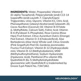 Aplicación en piel de Neurobiologix Methylation Pro Topical para uso diario.