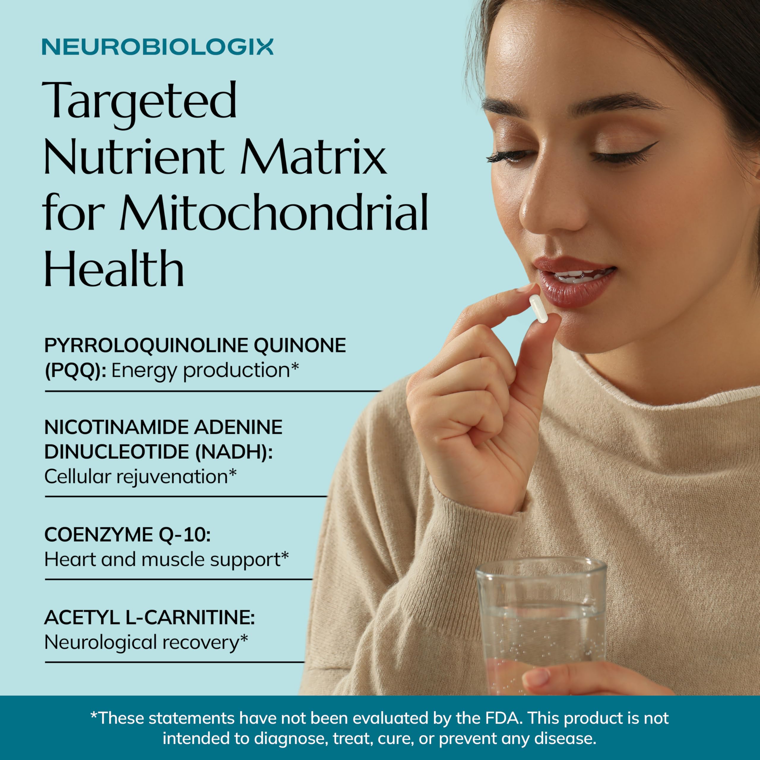 Neurobiologix Mito Cell: lista de ingredientes clave para apoyo celular