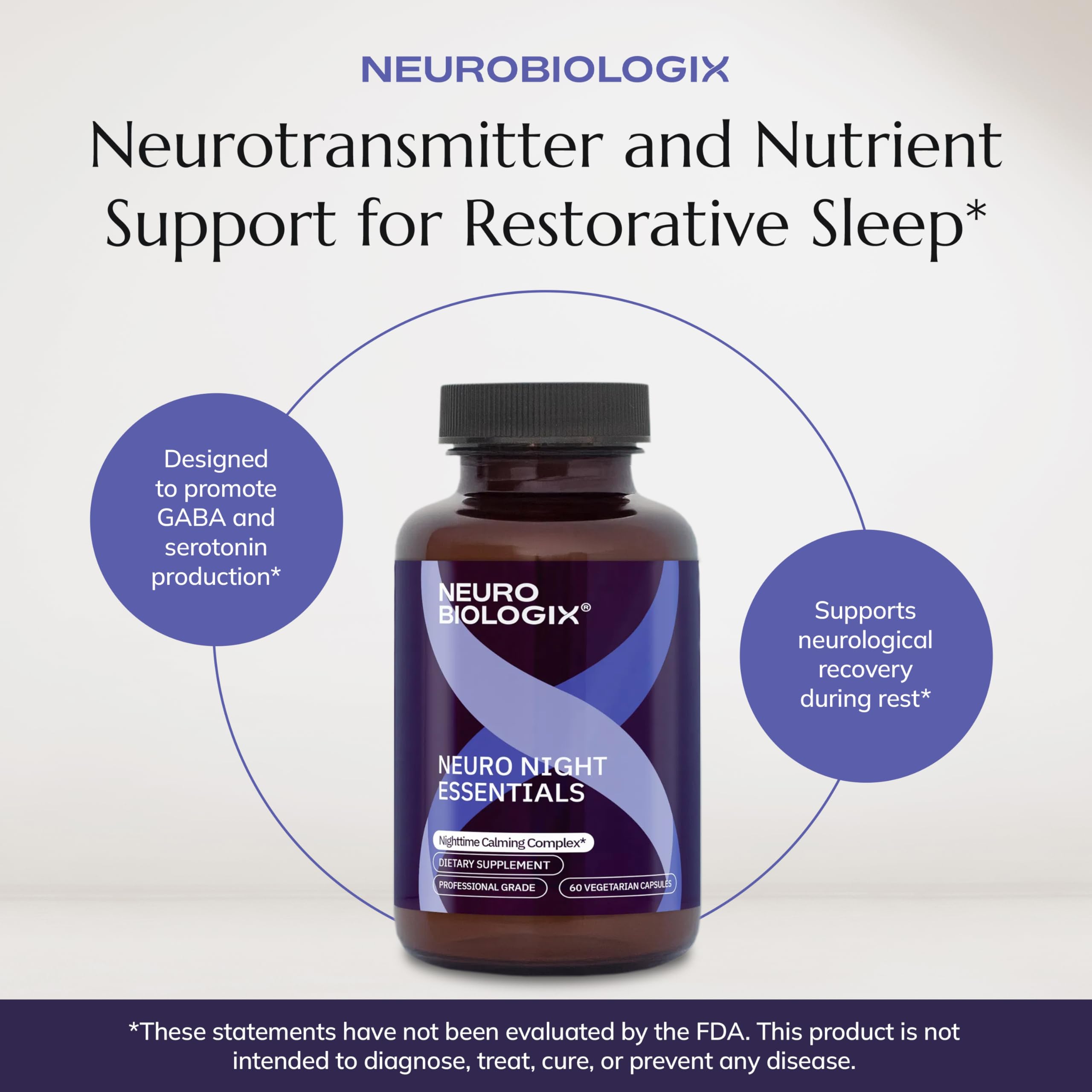 Neurobiologix Neuro Night Essentials, ambiente-relajante, muestra un ambiente calmado para dormir.