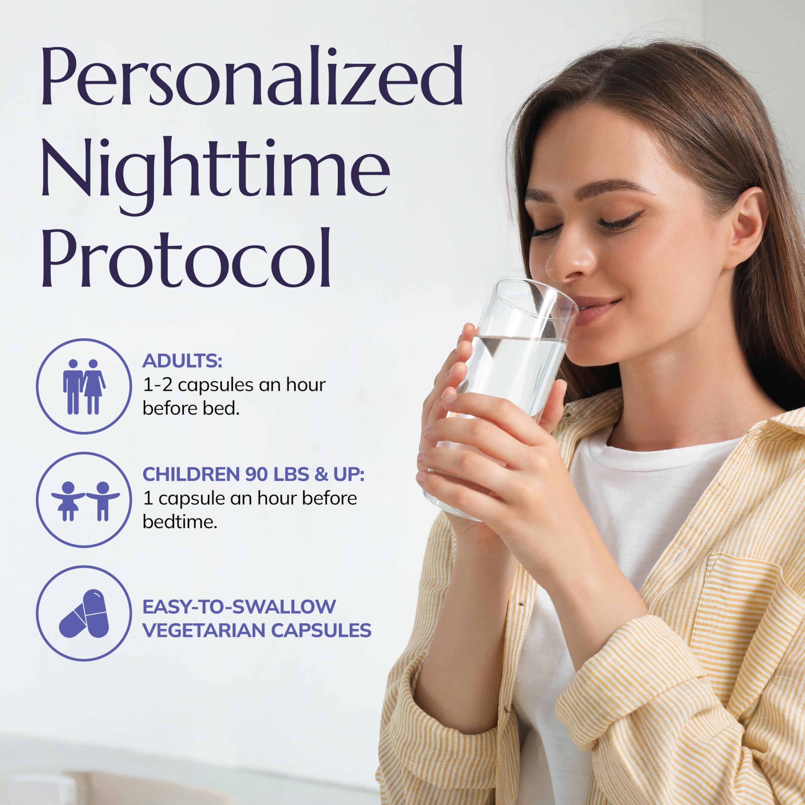 Neurobiologix Neuro Night Essentials, dosis-nocturna, posible apoyo para una transición hacia la noche.