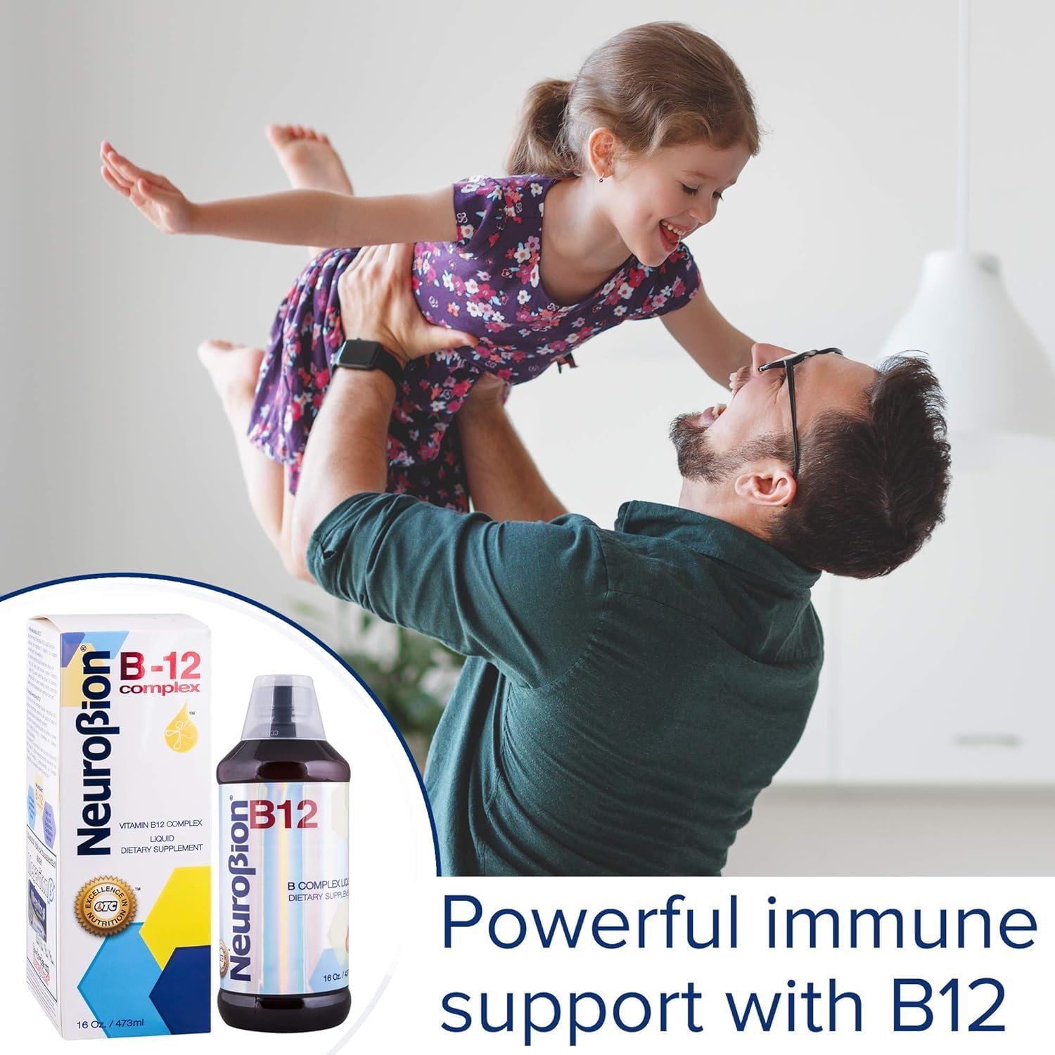 Neurobion B12 líquido cítrico, aroma cítrico, energía sostenida