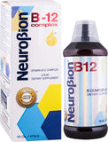 Neurobion B12 líquido cítrico, botella frontal, apoyo para energía diaria