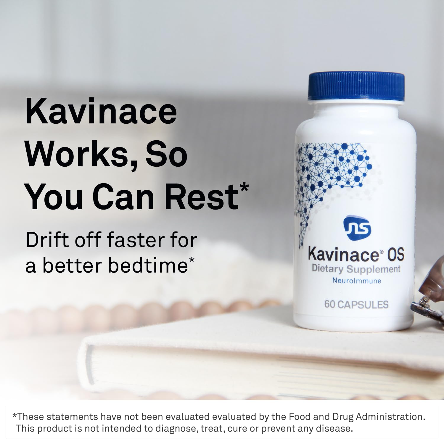 NeuroScience Kavinace OS salud celular nocturna para un descanso reparador