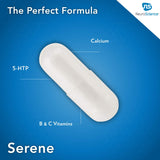 NeuroScience Serene: cápsulas de 60 para equilibrio emocional y sueño natural.