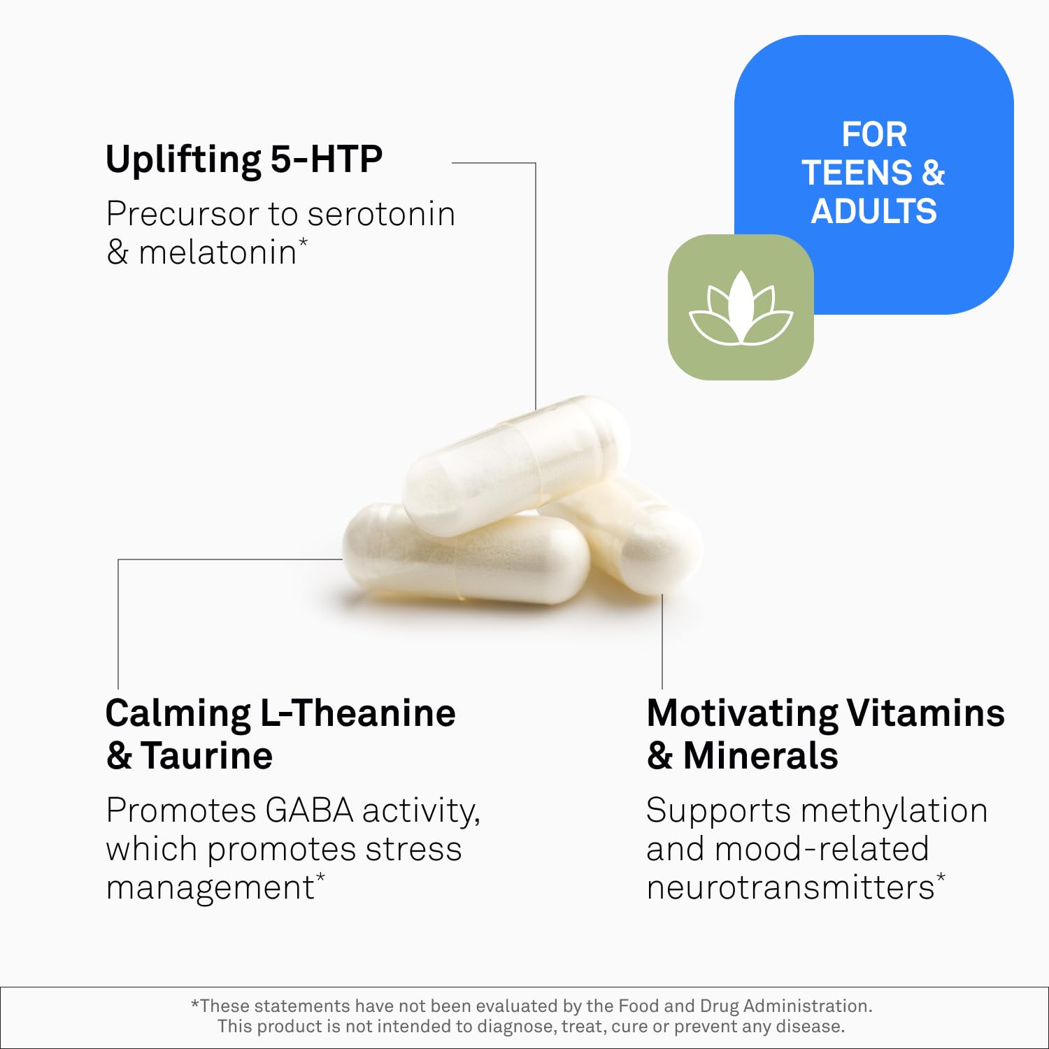 NeuroScience TravaCor etiqueta frontal con información de ingredientes.