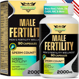 Neusupp Fertilidad, botella de cápsulas para vitalidad y salud reproductiva masculina.