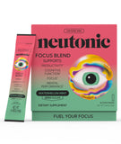 Neutonic sandía-menta paquetes: sabor refrescante para apoyo cognitivo durante el día.