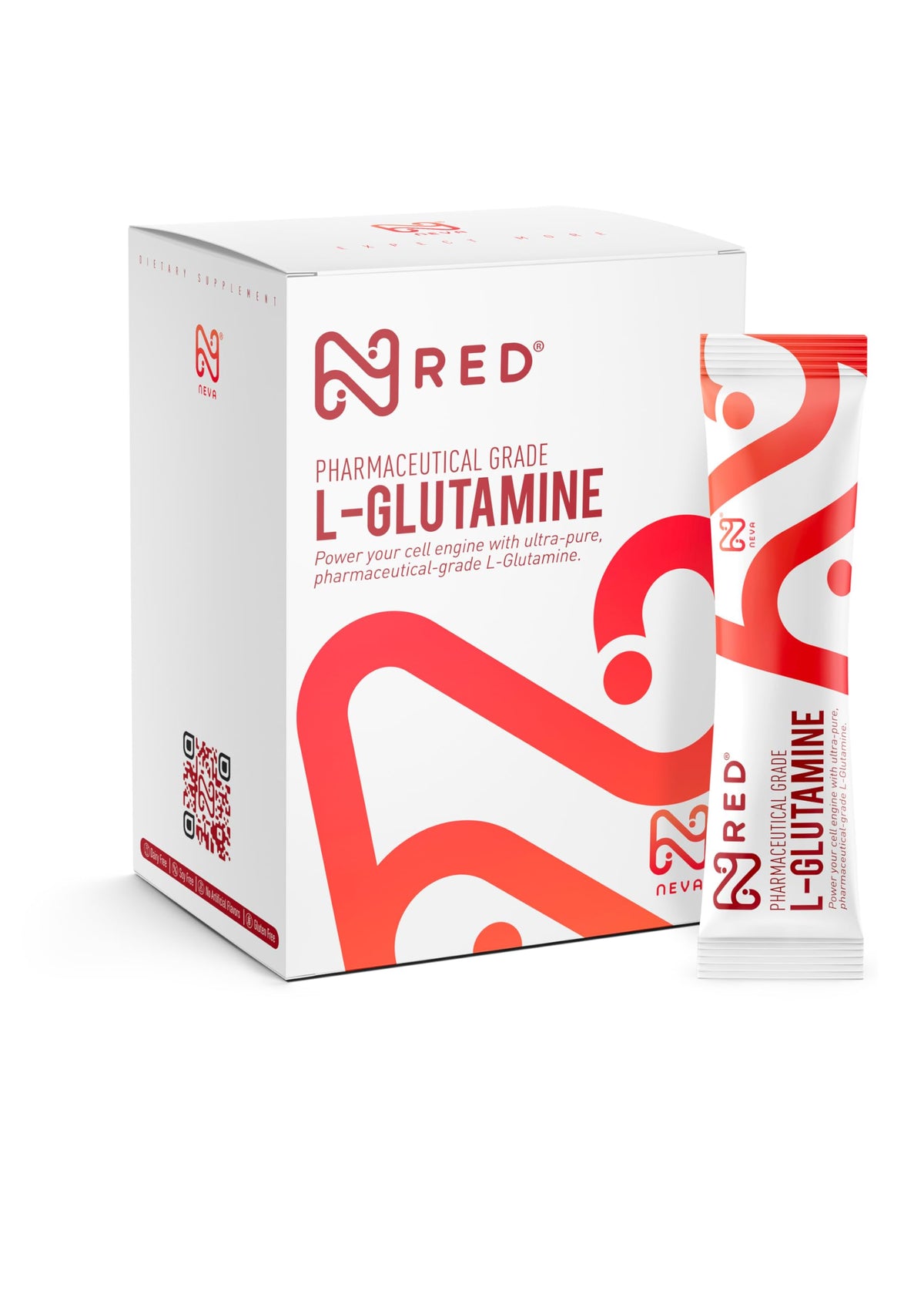 Neva Red empaque 5 g para dosis rápidas tras entrenar