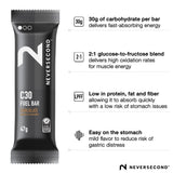 Barrita para entrenamiento Neversecond C30 lista para sesiones prolongadas.