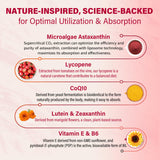 Aceite de coco orgánico en la base para mejor absorción de liposomas.