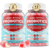 Neviss gominolas probióticas durazno para apoyo digestivo diario.