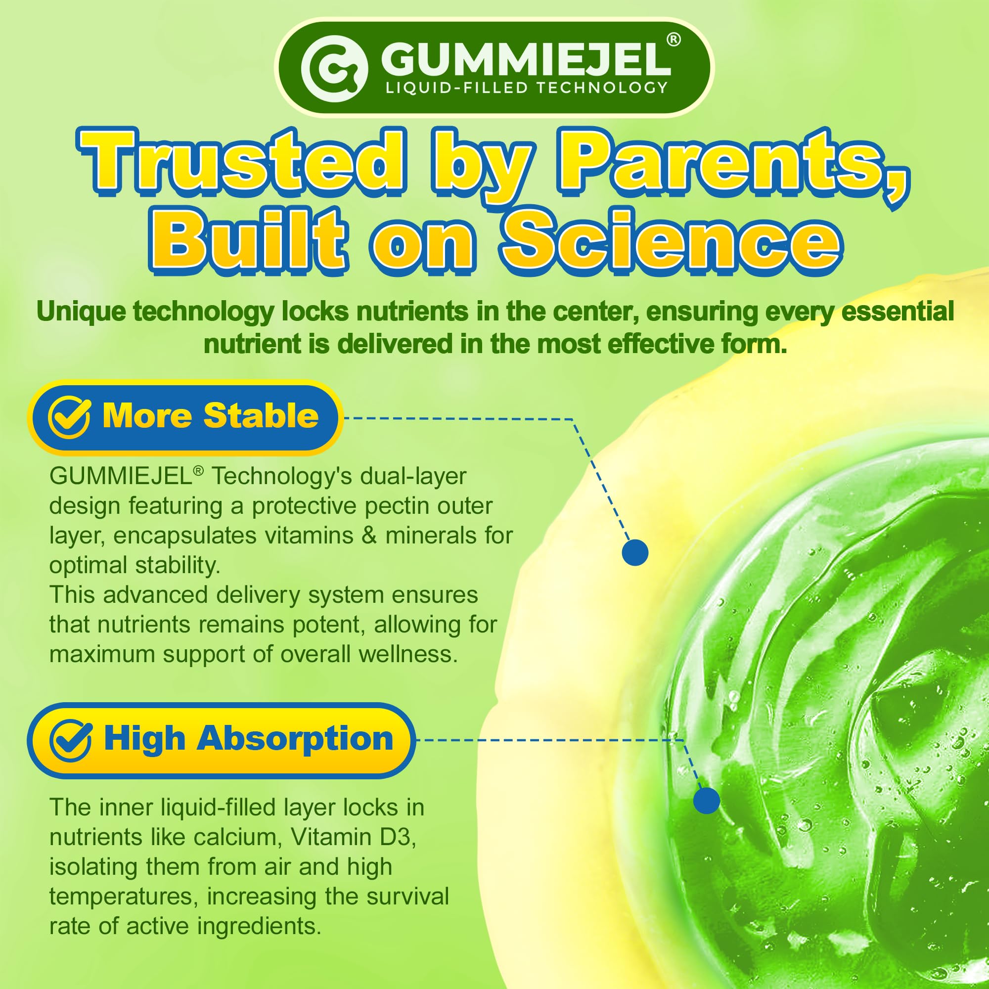 Gomitas sabor uva NEVISS para niños 4+ y adolescentes.