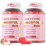 NEVISS Gomitas Myo-Inositol 40:1, apoyo al bienestar femenino y equilibrio general.