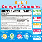 NEVISS Kids Omega-3 gominolas dosis diaria: dos gomolas para consumo diario.
