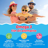 NEVISS Kids Omega-3 gominolas sabor naranja natural: sabor agradable para niños.