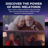 NEVISS Melatonina 60mg - etiqueta detallada: información de ingredientes.