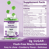 NEVISS Nicotinamida 500 mg gominolas sabor arándano, sabor afrutado para momentos activos.
