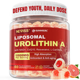NEVISS Urolitina A en envase para longevidad y energía diaria.