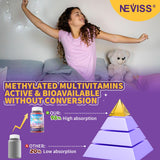 NEVISS vitaminas adolescentes gomitas: composición diversificada, soporte para crecimiento y desarrollo.